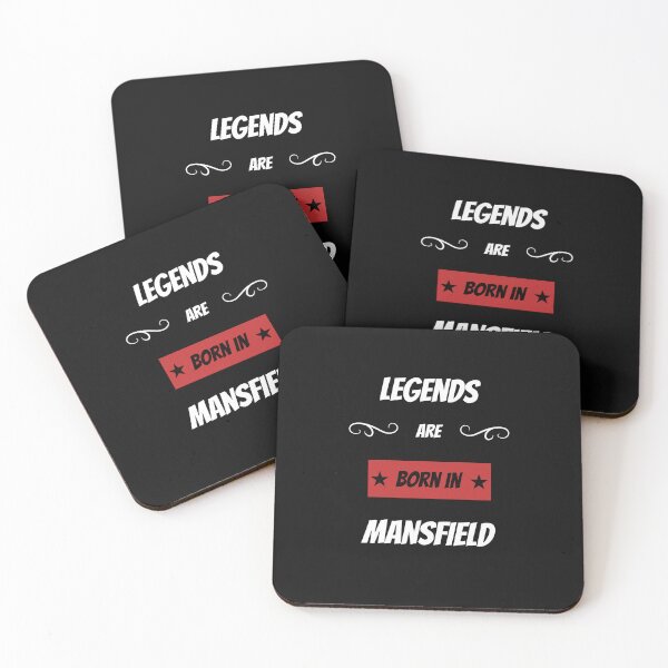 Item preview, Legends are born in Mansfield designed and sold by BritishFashion.