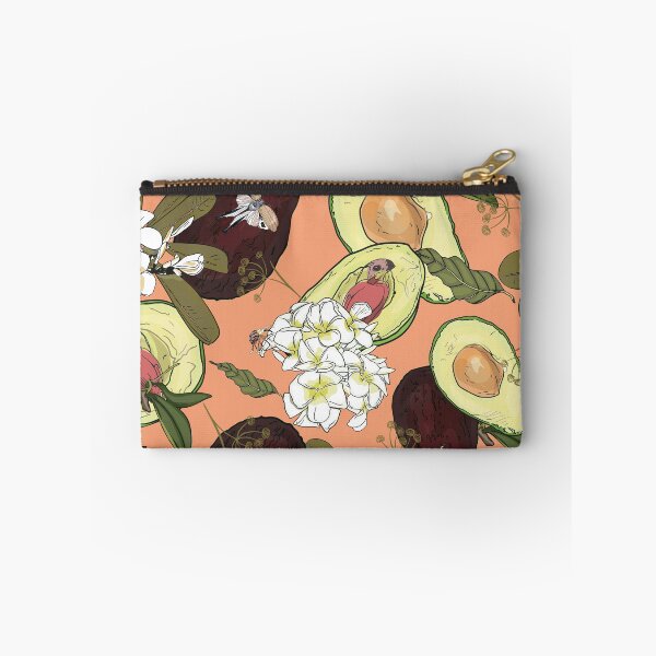 Item preview,  Fashion avocado with tropical flowers and exotic birds designed and sold by Anastasiia Yurevych.