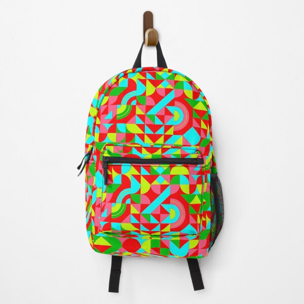 Item preview, geometric colorful patterns conceptual Art - Abstract Neo Geo graphic design designed and sold by Design Repo.