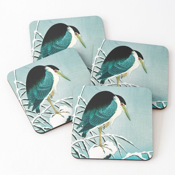 Item preview, Heron in Snow designed and sold by ChelleCreate.