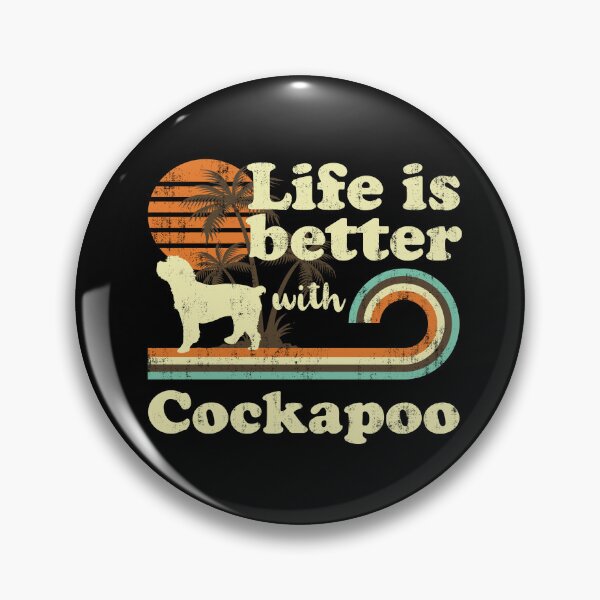 Item preview, Life is Better with Cockapoo Dog Vintage designed and sold by rafaeltto.