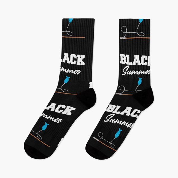 Item preview, Black Summer Fishing Pole Design  designed and sold by Yakisha Gates.