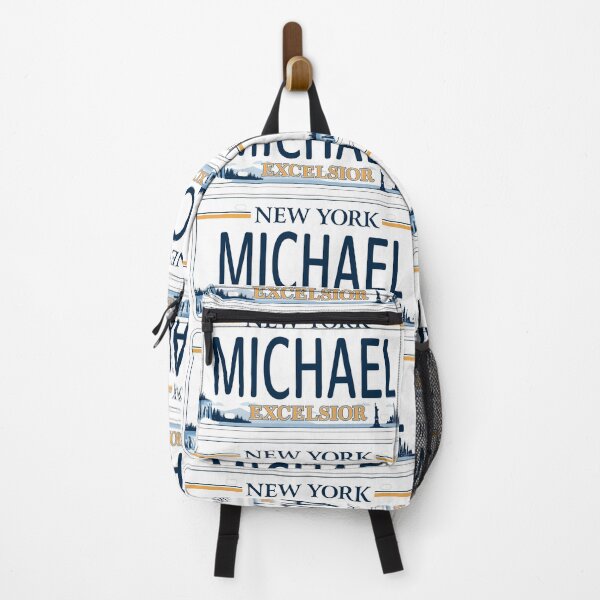 Item preview, Michael Name Personalized New York Car License Plate designed and sold by Teetans.