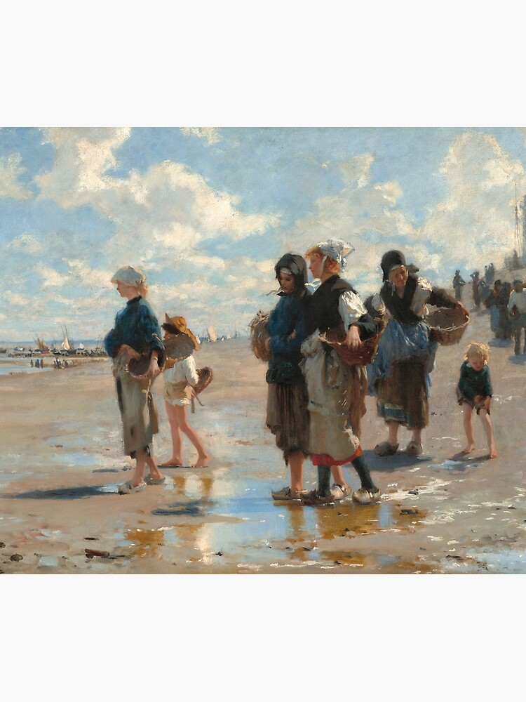 Setting Out to Fish Oil Painting by John Singer Sargent by podartist
