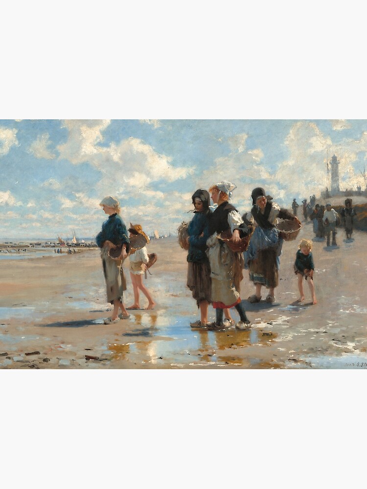 Setting Out to Fish Oil Painting by John Singer Sargent by podartist