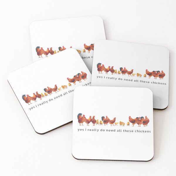 Item preview, yes i really do need all these chickens designed and sold by Roy & Tiffany.