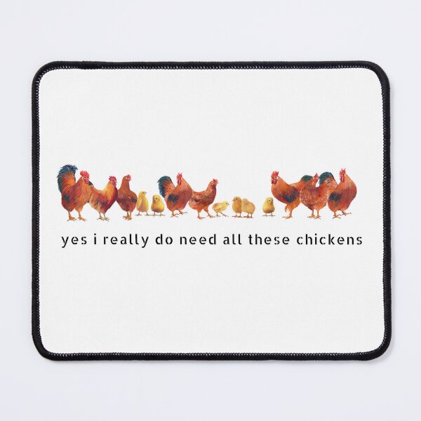 Item preview, yes i really do need all these chickens designed and sold by Roy & Tiffany.