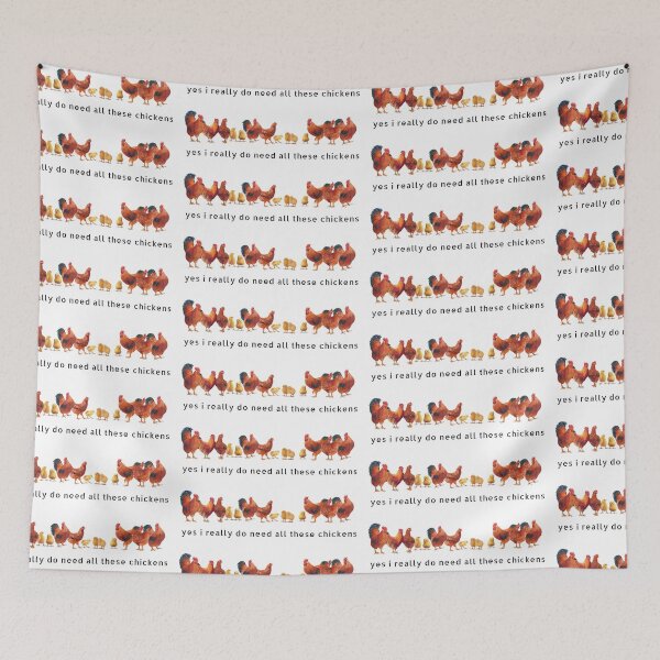 Item preview, yes i really do need all these chickens designed and sold by Roy & Tiffany.