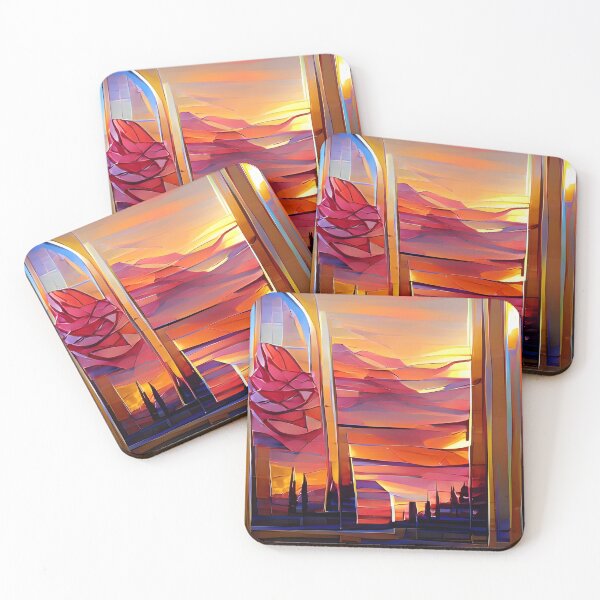 Item preview, Сity outside the window designed and sold by advanceprintart.