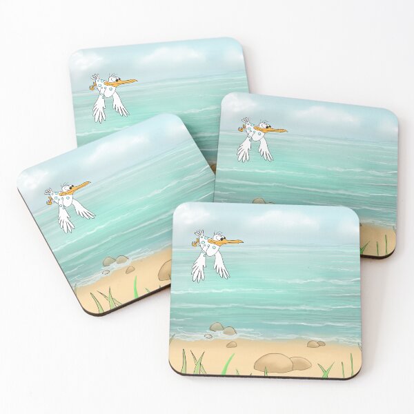 Item preview, Lesser Spotted Sea Bird designed and sold by laurasilvester.