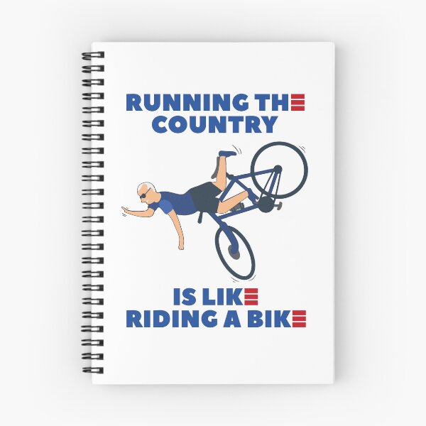 Item preview, Running The Country Is Like Riding A Bike Biden Falls Off Bike designed and sold by margeretelser.