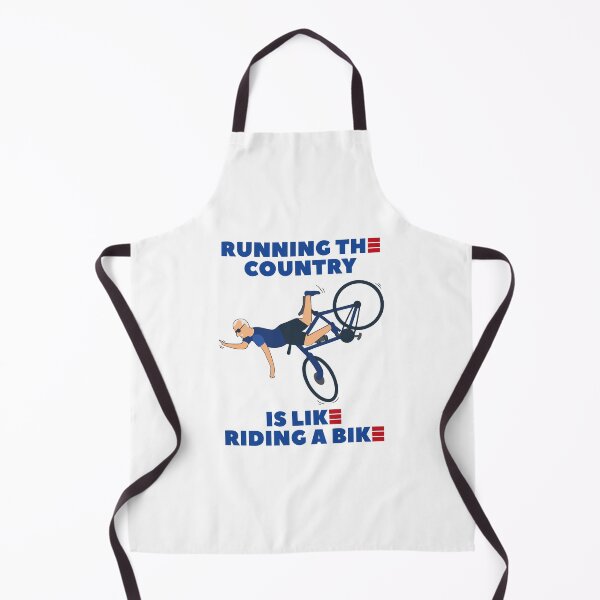 Item preview, Running The Country Is Like Riding A Bike Biden Falls Off Bike designed and sold by margeretelser.