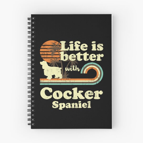 Item preview, Life is Better with Cocker Spaniel Dog Vintage designed and sold by rafaeltto.