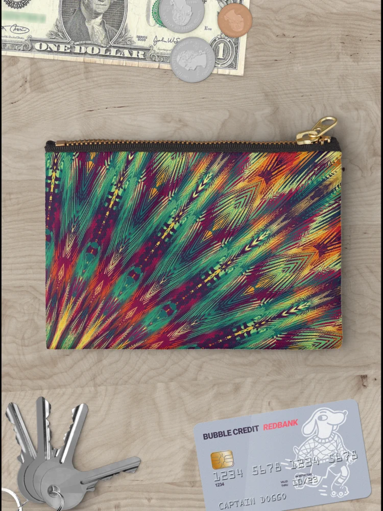 Thumbnail 3 of 4, Zipper Pouch, Boho Mandala designed and sold by Mandala Of Life.
