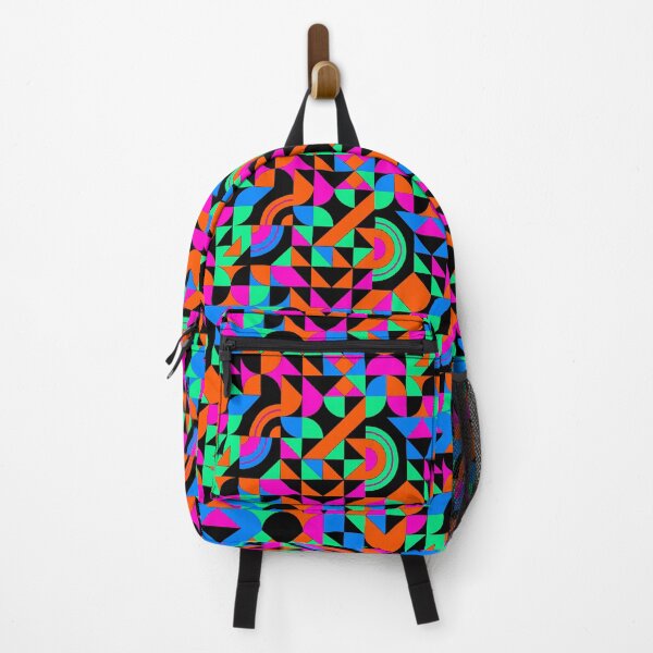 Item preview, geometric colorful patterns conceptual Art - Abstract Neo Geo graphic design designed and sold by Design Repo.