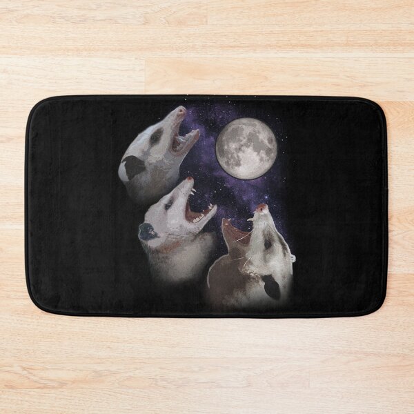 Item preview, Possums howling at the moon designed and sold by BattleGoat.