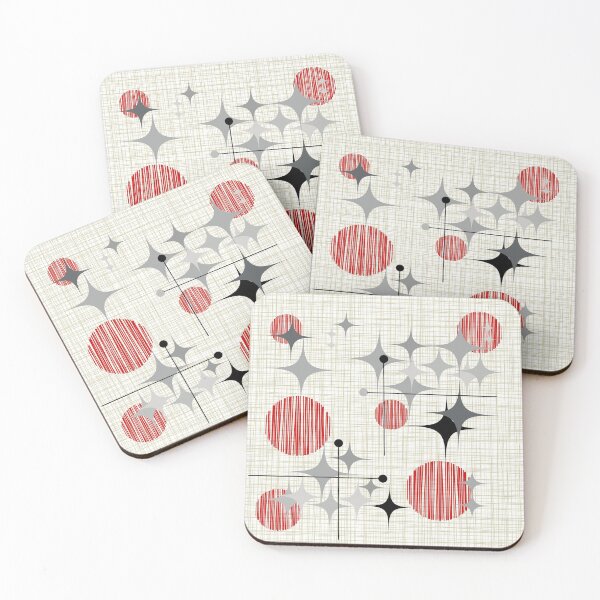 Item preview, Eames Era Starbursts and Globes 2 (Bkgrnd) designed and sold by Makanahele.