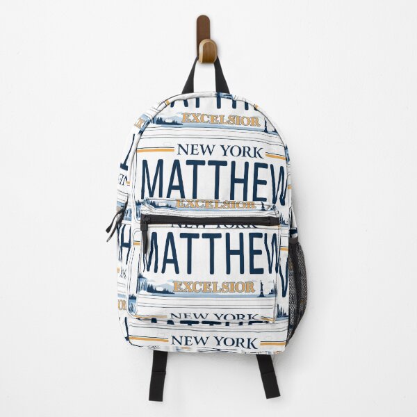 Item preview, Matthew Name Personalized New York Car License Plate designed and sold by Teetans.