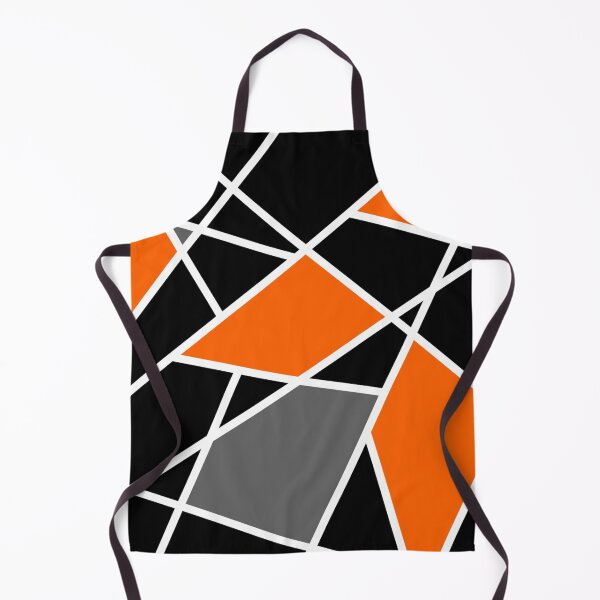 Item preview, Geometric modern orange pattern designed and sold by MinEkkoArt.