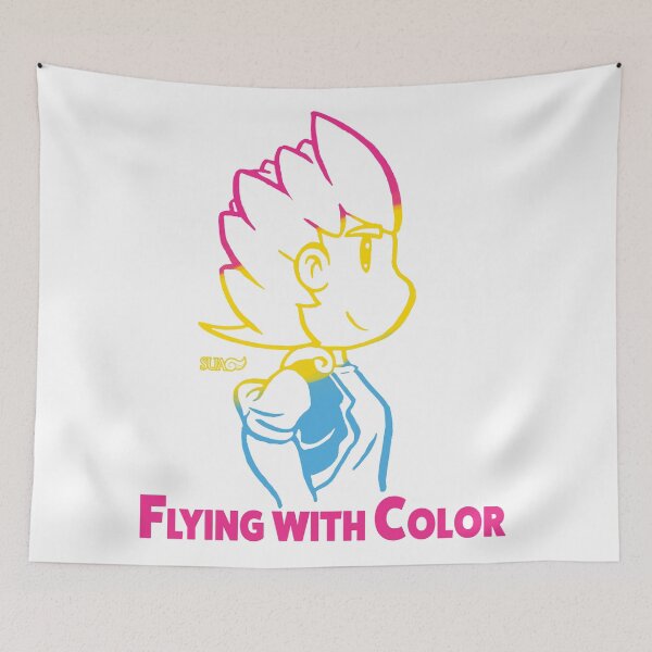 Item preview, Flying with Colors with Cardinal (Pansexual) designed and sold by SalamisDN.