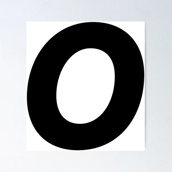Letter O Word letra o o . Vocal o