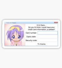 Totally Not Malware Sticker