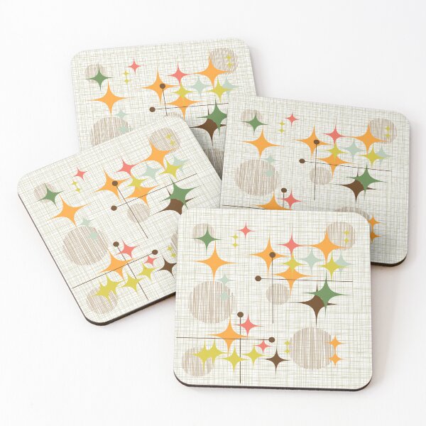 Item preview, Eames Era Starbursts and Globes 3 (bkgrnd) designed and sold by Makanahele.
