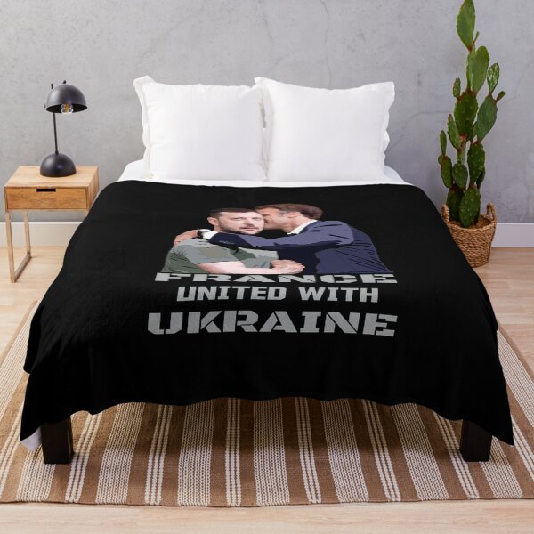 Item preview, President Volodymyr Zelensky - France United With Ukraine designed and sold by Aide.