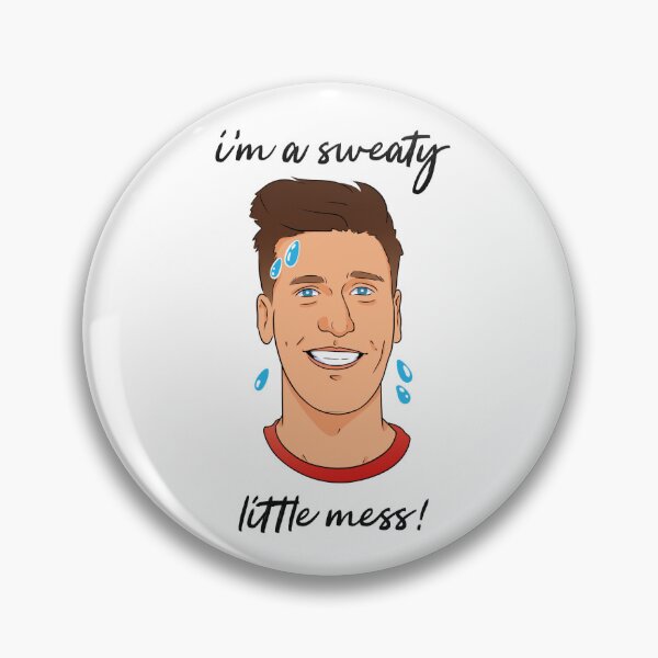 Item preview, Bradley Rose I'm a Sweaty Little Mess designed and sold by RosesRebels.