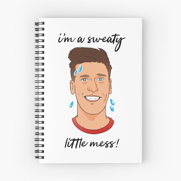 Item preview, Bradley Rose I'm a Sweaty Little Mess designed and sold by RosesRebels.