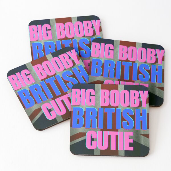 Item preview,  Big booby British cutie designed and sold by Pugnaciousprint.
