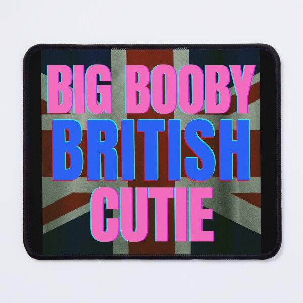 Item preview,  Big booby British cutie designed and sold by Pugnaciousprint.