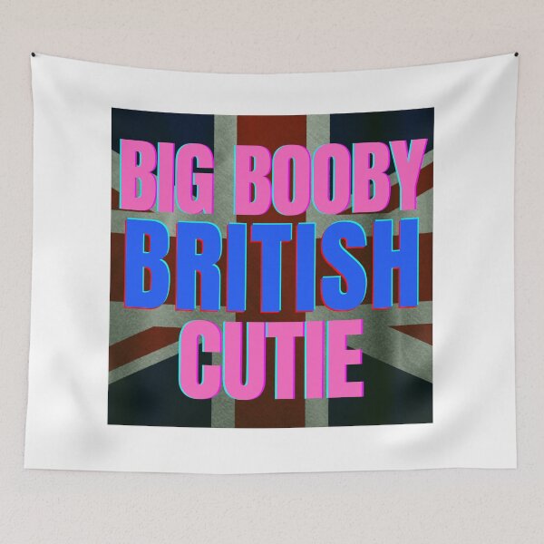 Item preview,  Big booby British cutie designed and sold by Pugnaciousprint.