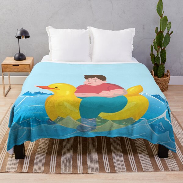 Item preview, Big Man on a Rubber Duck Ring designed and sold by trendingatees.