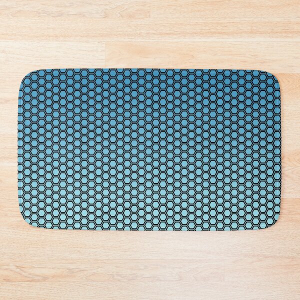 Item preview, Hexagon Blue Grid designed and sold by PlanetaryArtist.