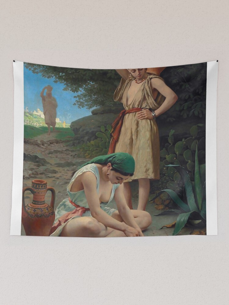 The waterbearers, Victor Renault des Graviers, oil on canvas Tapestry for  Sale by TeeARTHY