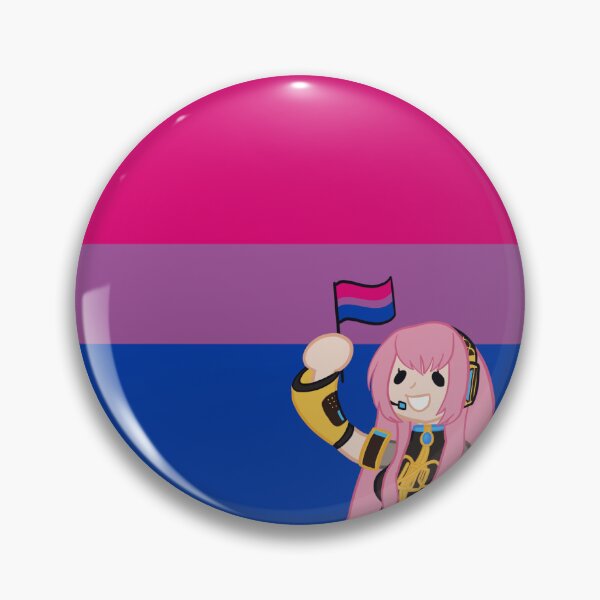Item preview, Bisexual Flag Luka Megurine designed and sold by Vee-s-World-111.