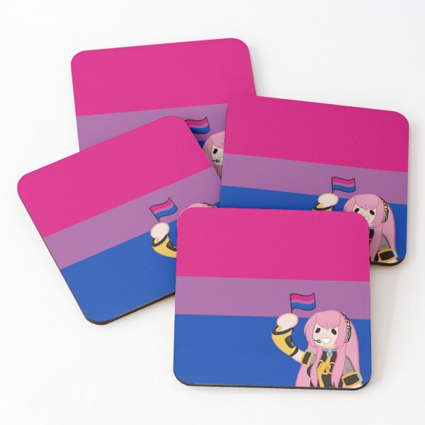 Item preview, Bisexual Flag Luka Megurine designed and sold by Vee-s-World-111.