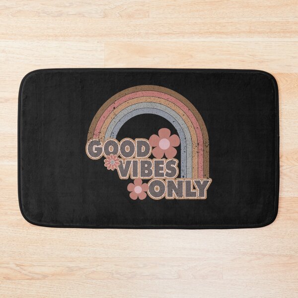 Item preview,  70's Retro Good Vibes Only Rainbow designed and sold by HappyLifeCreate.