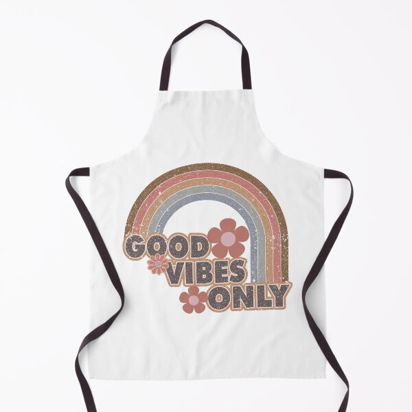 Item preview, 70's Retro Good Vibes Only Rainbow designed and sold by HappyLifeCreate.
