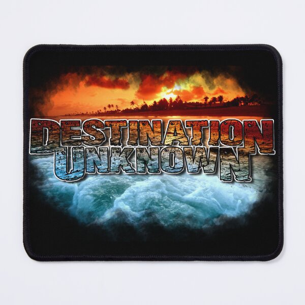 Item preview, Destination Unknown Blue Sunset Summer Travel designed and sold by 8FistsofTees.