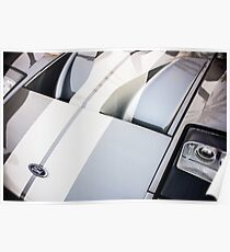 Ford GT Hood Emblem -0402c Poster