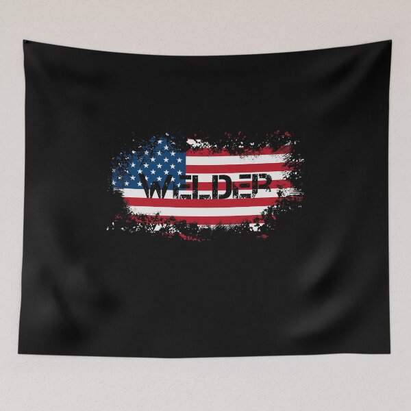 Item preview, Welder USA American Flag designed and sold by rachidhaz.