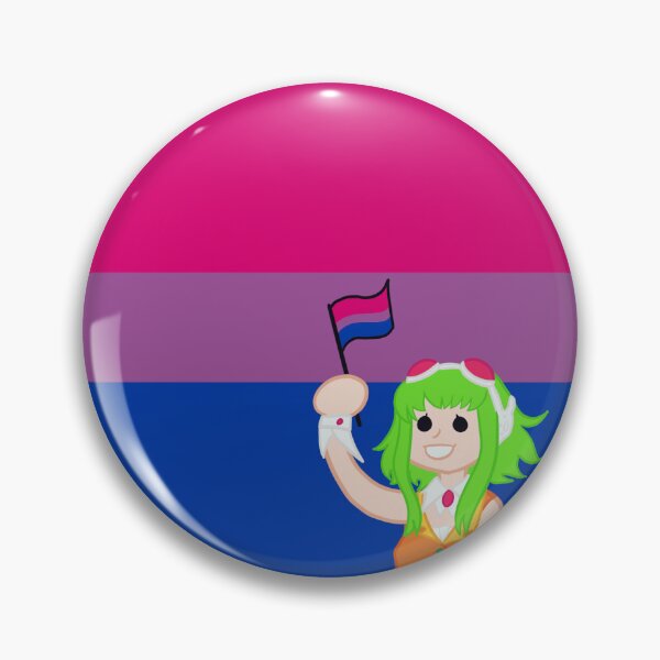 Item preview, Bandera bisexual Gumi Megpoid designed and sold by Vee-s-World-111.