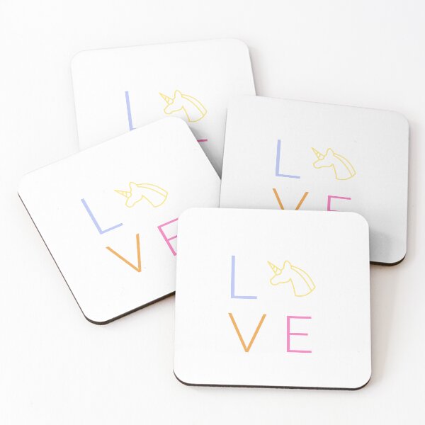 Item preview, Love - Unicorn designed and sold by SaySomethingUK.
