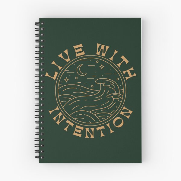 Item preview, live with intention designed and sold by ChurchintheWild.