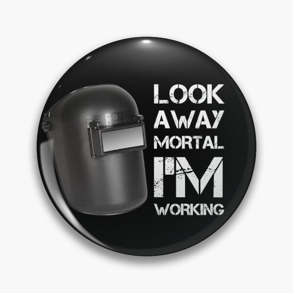 Item preview, look away mortal i'm working funny Vintage Retro gifts designed and sold by rachidhaz.