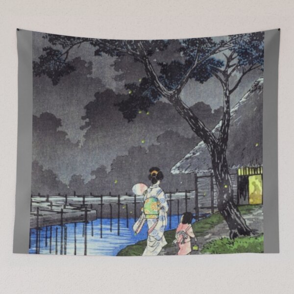 Item preview, Moon at Sekiguchi (1936) - Hiroaki Takahashi | Japan Art | Japan | Tokyo designed and sold by Daebakshop.