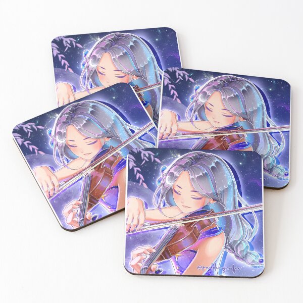Item preview, Lucine on Violin (Rectangular Canvas) designed and sold by puddingcafeee.
