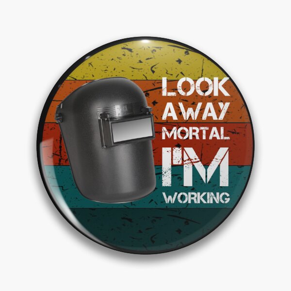 Item preview, look away mortal i'm working Vintage Retro Funny Gifts designed and sold by rachidhaz.
